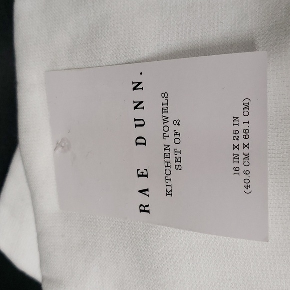 Rae Dunn NWT Set of 2 Kitchen Towels, "Home Sweet Haunted Home" - Picture 3 of 6